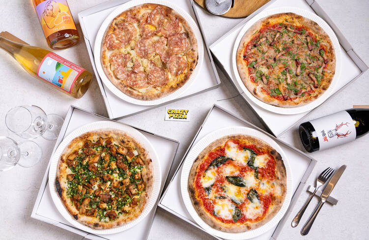 8～16名様分のイメージ(27㎝大のピザ1枚を8カットに切り分けてお届け)