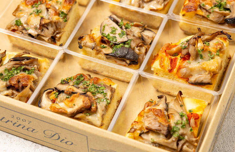 きのこフォカッチャ