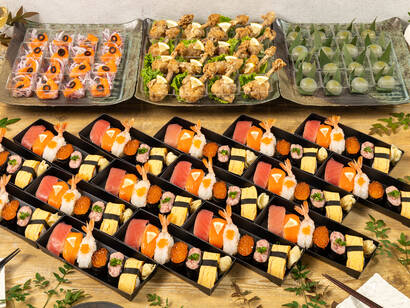 おいでやす 茶月のにぎり鮨と和洋折衷