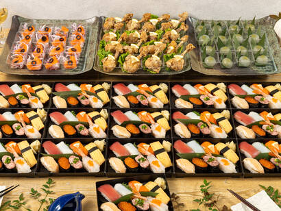 ええとこどり  茶月のにぎり鮨と和洋折衷