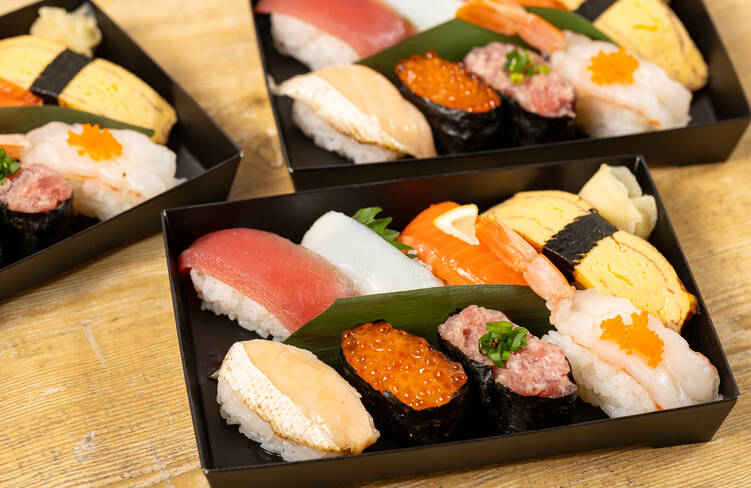 老舗すし屋の鮮魚寿司をお届けします