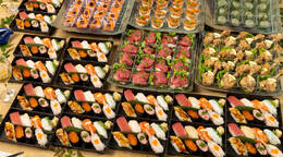 はんなり  茶月のにぎり鮨と和洋折衷(2,500円 / 人) - オードブル