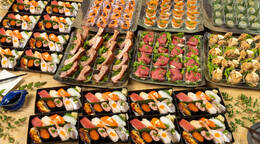 おおきに  茶月のにぎり鮨と和洋折衷(3,000円 / 人) - オードブル