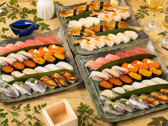 《鮨だけお届け》茶月の極プラン(3,000円) 