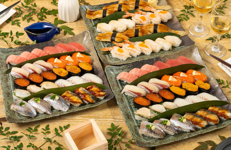 16名様の盛り付けイメージ