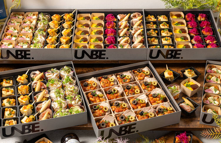 16名様分の盛り付けイメージ