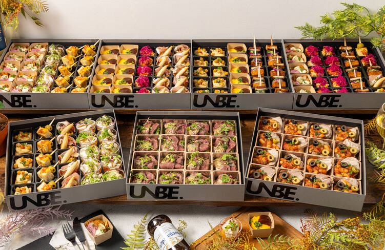 16名様分の盛り付けイメージ