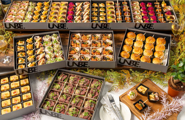 16名様分の盛り付けイメージ