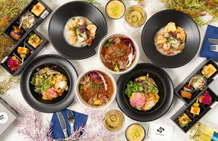 2名様の盛付イメージ