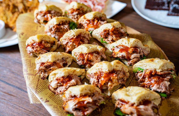 BBQポークサンド