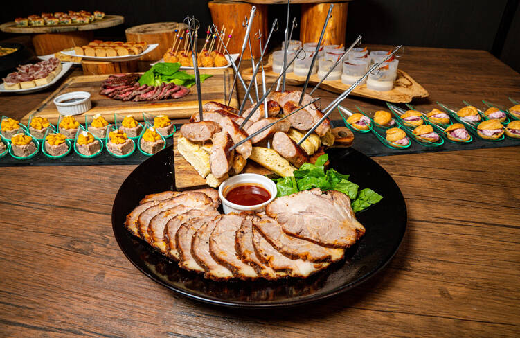 ブラジリアンビックソーセージのグリル