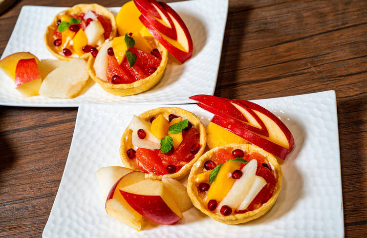 季節のフルーツのタルト