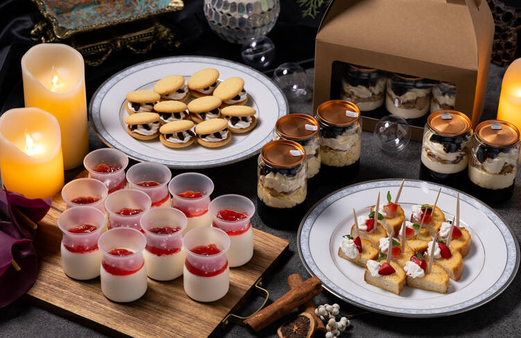 10名様分の盛り付けイメージ