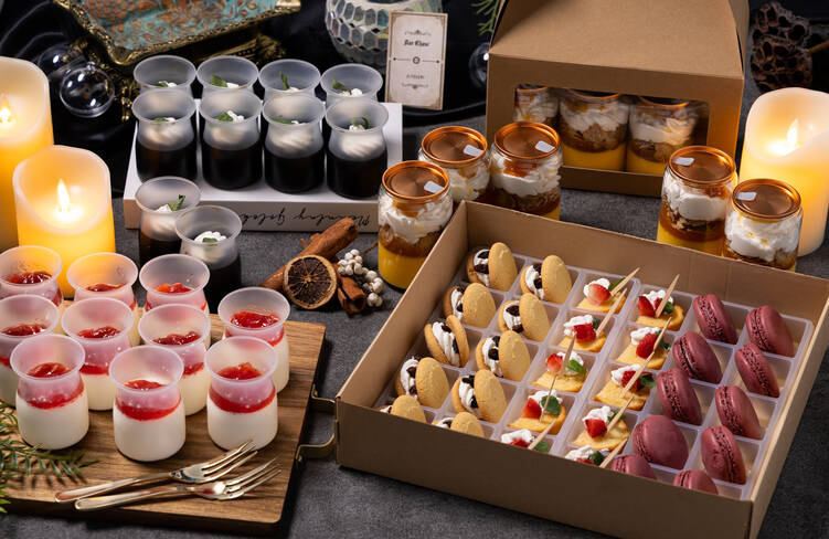 10名様分の盛り付けイメージ