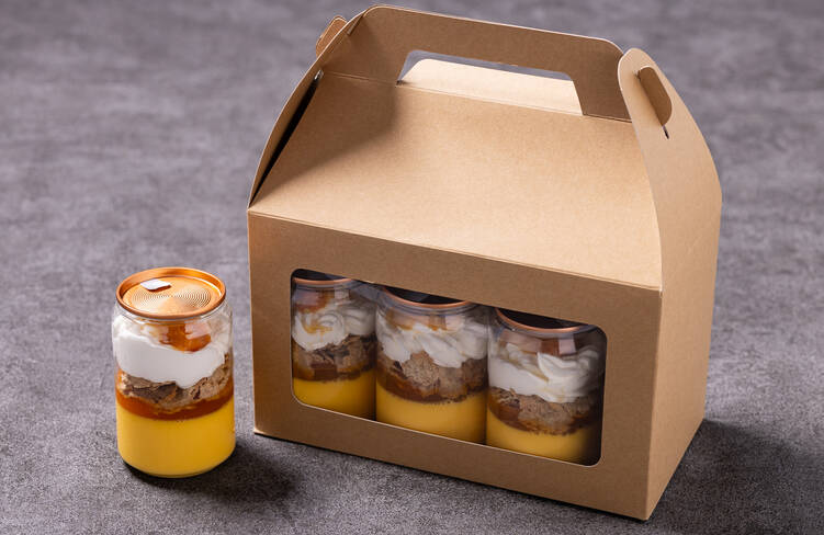 マンゴーの缶パフェ