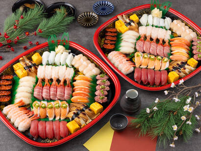 美濃 (盛り込み桶 1人前12貫≪5/11～納品分よりお届け可能≫