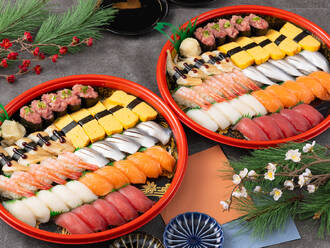 加賀 (盛り込み桶 1人前8貫)≪5/11～納品分よりお届け可能≫(1,500円) 