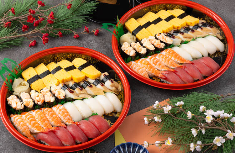 10名様分の盛り付けイメージ