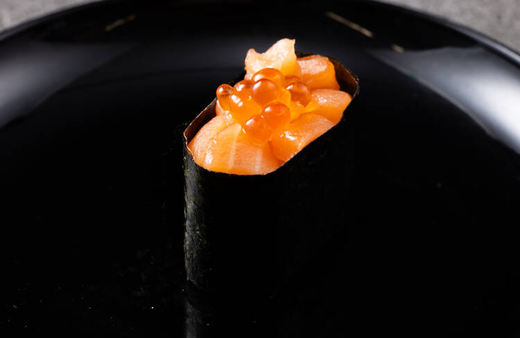 サーモンイクラ軍艦