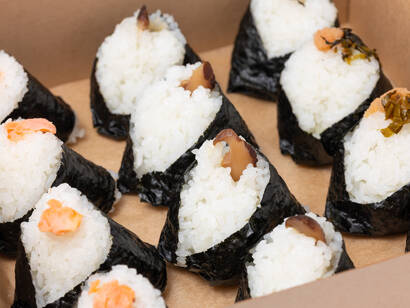 具材が主役！大人も納得のおむすび満腹トリオ