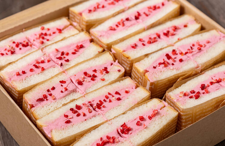 断面も可愛いデザートサンド