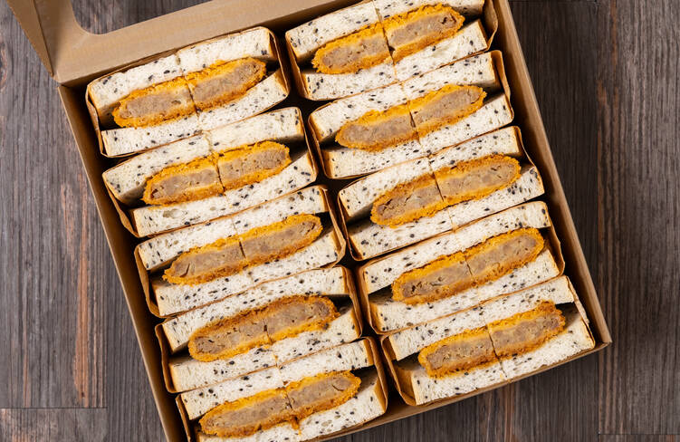 黒毛和牛入りメンチカツサンド