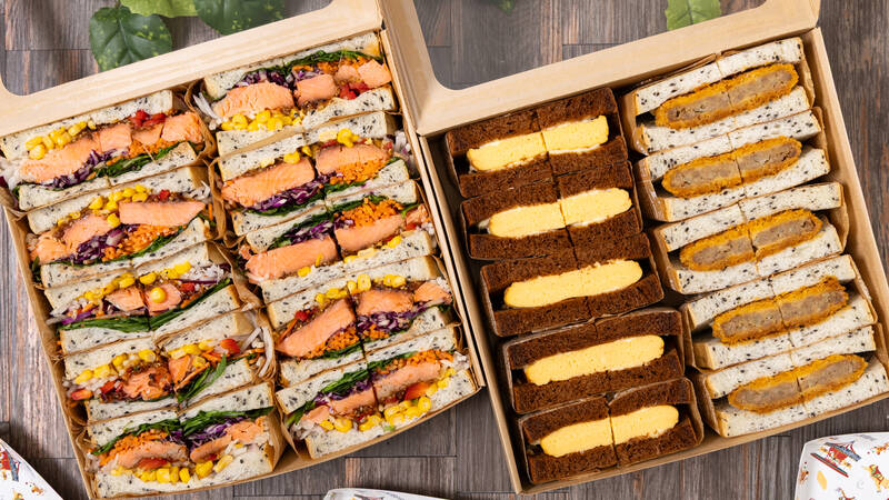 8種野菜のタマゴサンドと選べるサンドセット｜Somy'sWitch(ソミーズ