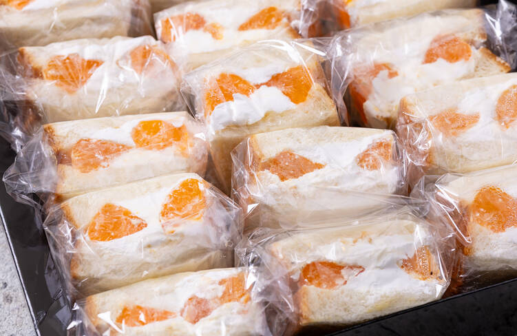 季節のフルーツサンド