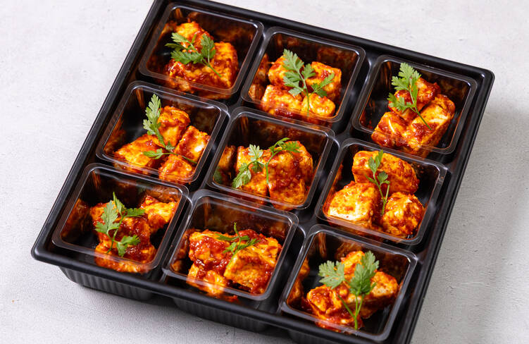 スパイシーチーズのコリアン仕立て