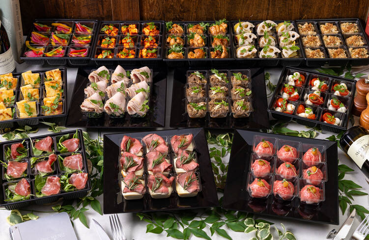 9名様分の盛り付けイメージ