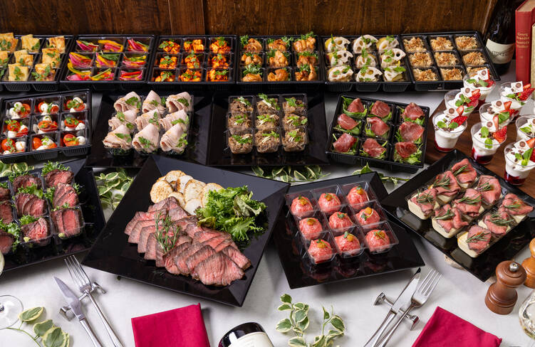 9名様分の盛り付けイメージ