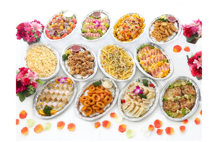 20名様分の盛り付けイメージ