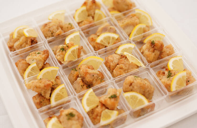 シチリア産レモンのハニーレモンチキン