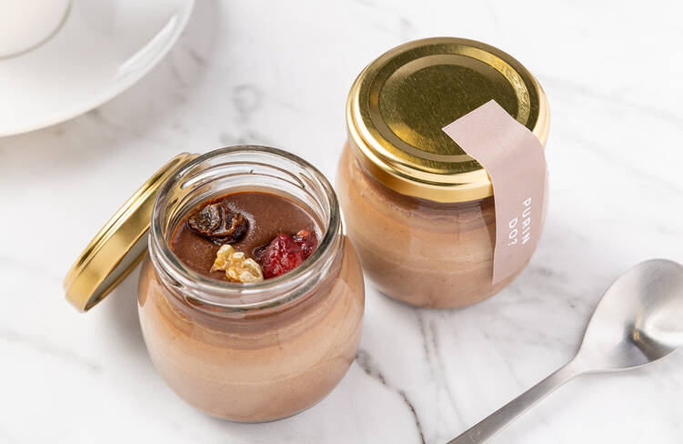 贅沢リッチな生チョコプリン