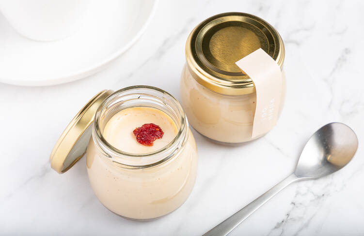 濃厚な味わいと茶葉の香り  ロイヤルミルクティープリン