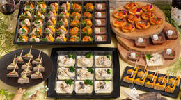 ランプ小分けブッフェ ライト(1,500円 / 人) - オードブル