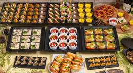 ランプ小分けブッフェ プラチナ(3,000円 / 人) - オードブル