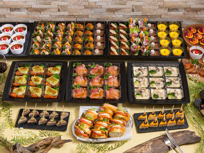 ランプ小分けブッフェ ラグジュアリー