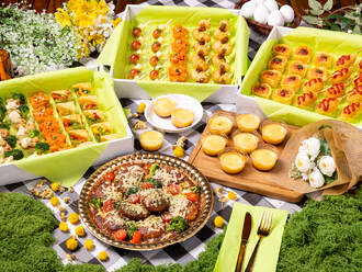 〈たまごとお肉〉パーティープラン・ライト(1,500円) 