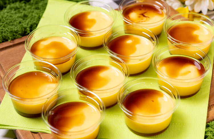 なつかしのカスタードプリン