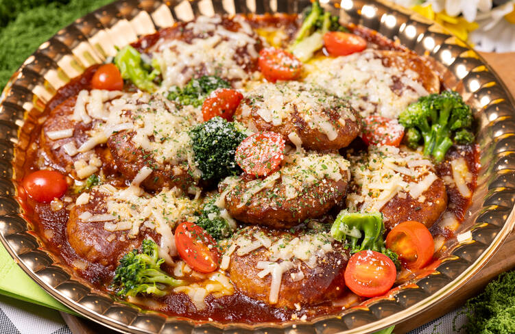 ゴロゴロチーズinハンバーグ