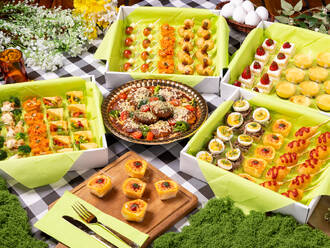 〈たまごとお肉〉パーティープラン・カジュアル(2,000円) 