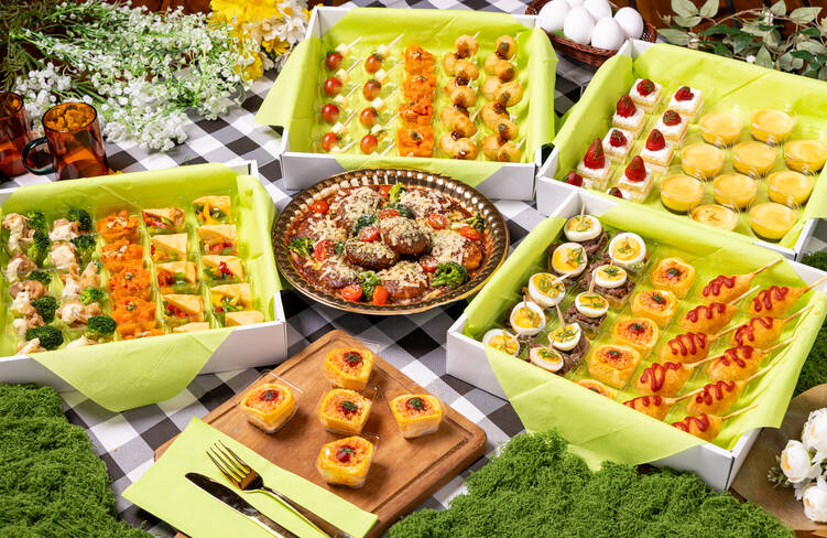 10名様分盛り付けイメージ