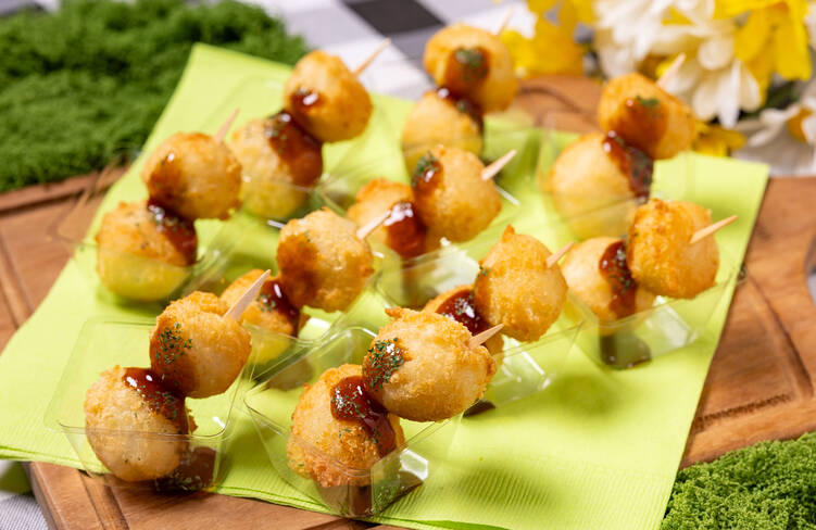 うずらフライのピンチョス