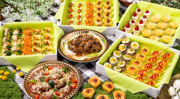 〈たまごとお肉〉パーティープラン・レギュラー(2,500円 / 人) - オードブル