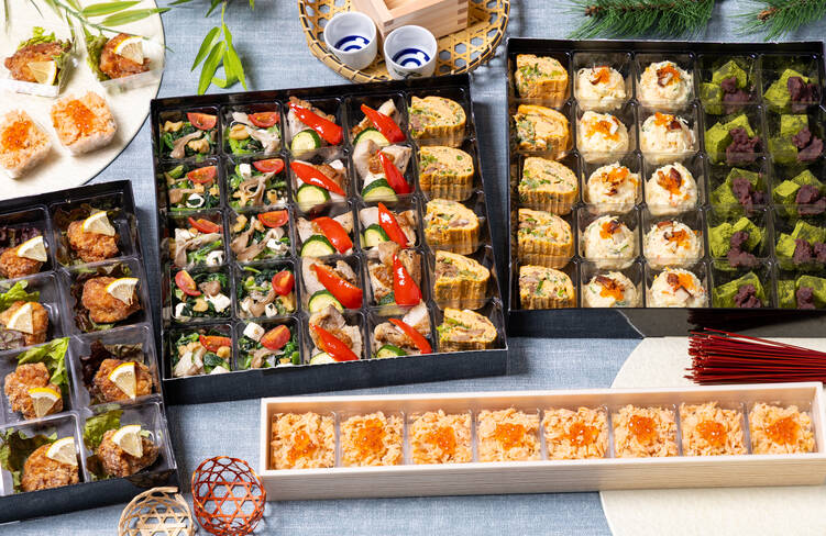 10名様分の盛り付けイメージ