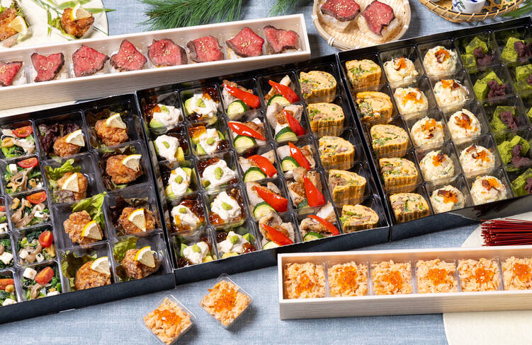 10名様分の盛り付けイメージ