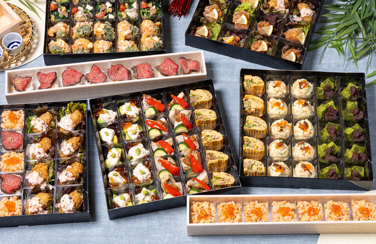 10名様分の盛り付けイメージ