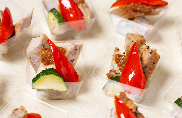 炭焼き自家製豚ロースト 葱味噌ソース