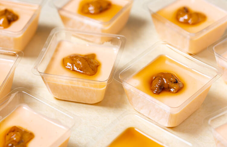 創作雲丹プリン